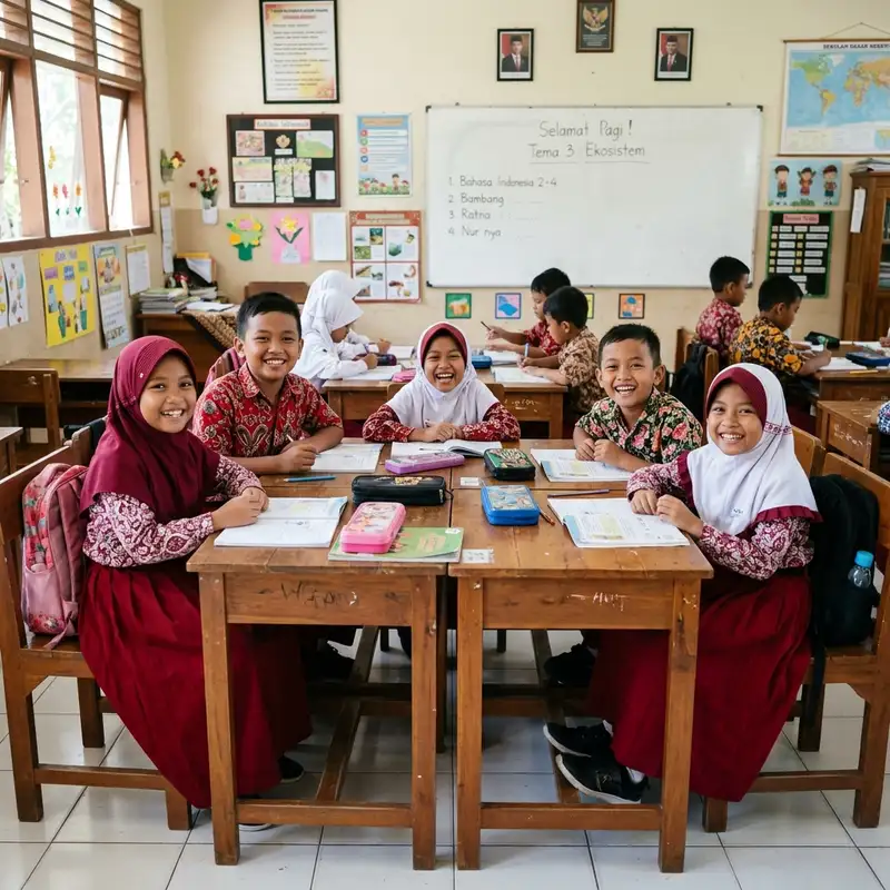 Pembuatan Seragam Batik SD SMP Banten